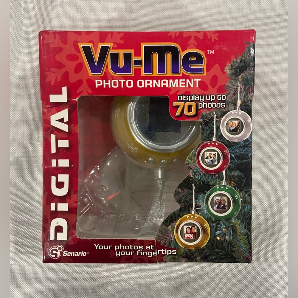 Vu-Me Digital Photo Ornament